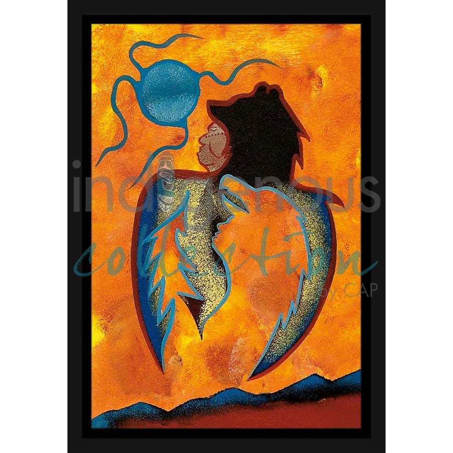 Shaman Teachings by artist Russell Noganosh - Algonquin/Ojibway. Indigenous Collection