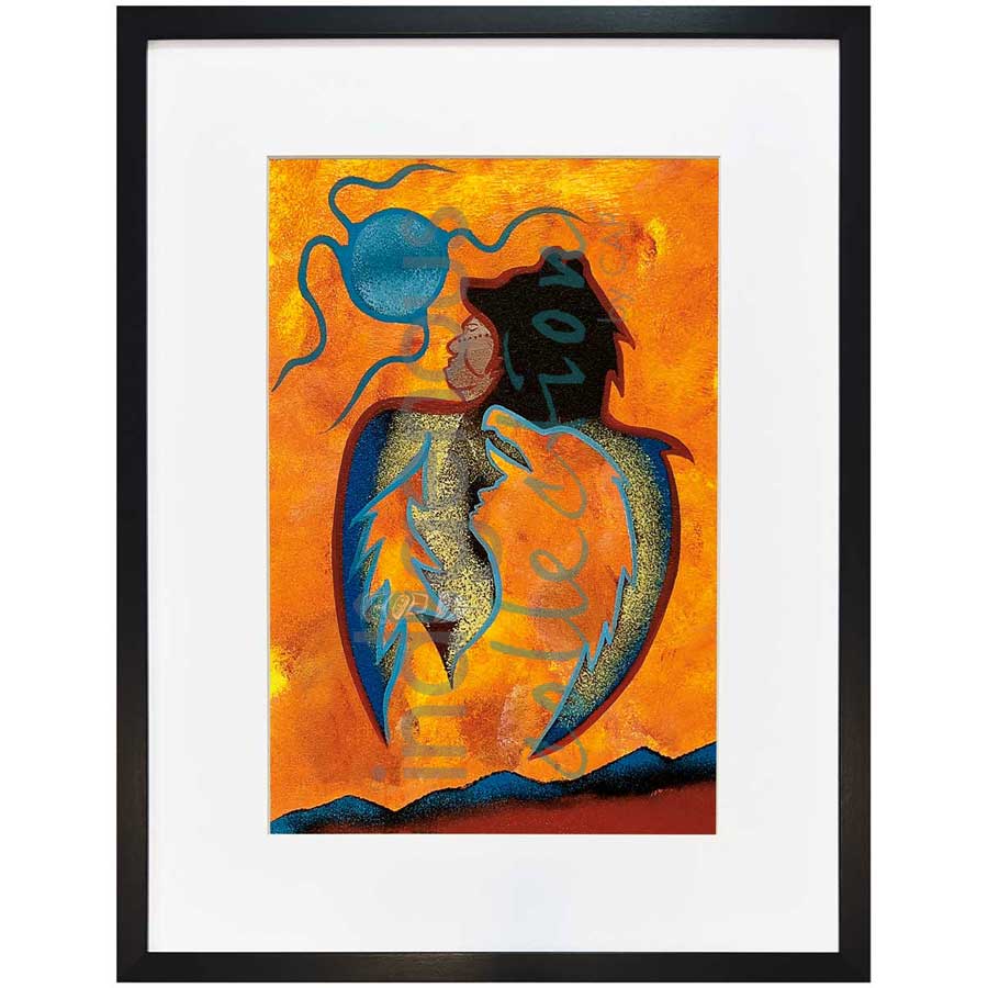 Shaman Teachings by artist Russell Noganosh - Algonquin/Ojibway. Indigenous Collection
