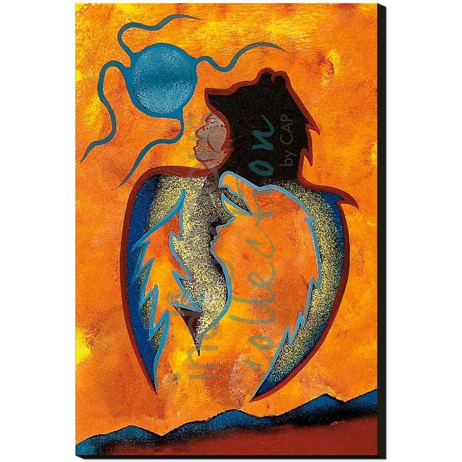 Shaman Teachings by artist Russell Noganosh - Algonquin/Ojibway. Indigenous Collection