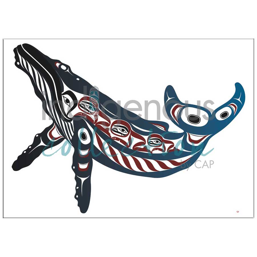 Humpback Whale Canvas Prints