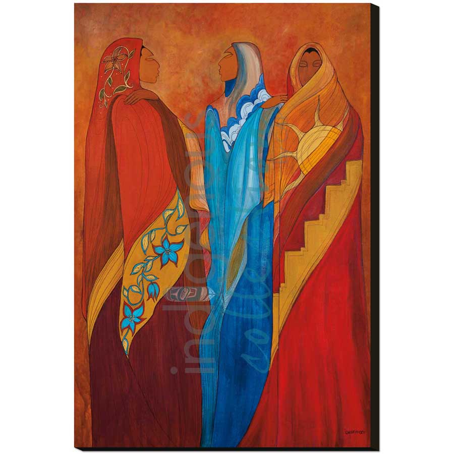 Life by artist Maxine Noel - Santee Oglala Sioux. Indigenous Collection