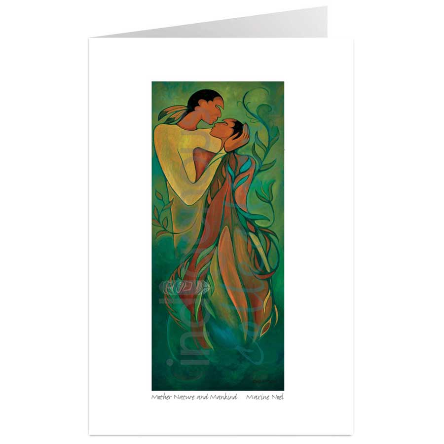 Mother Nature and Mankind by artist Maxine Noel