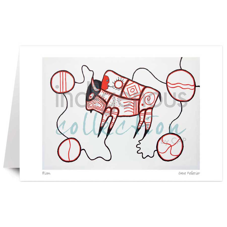 Bison by artist Dave Pelletier