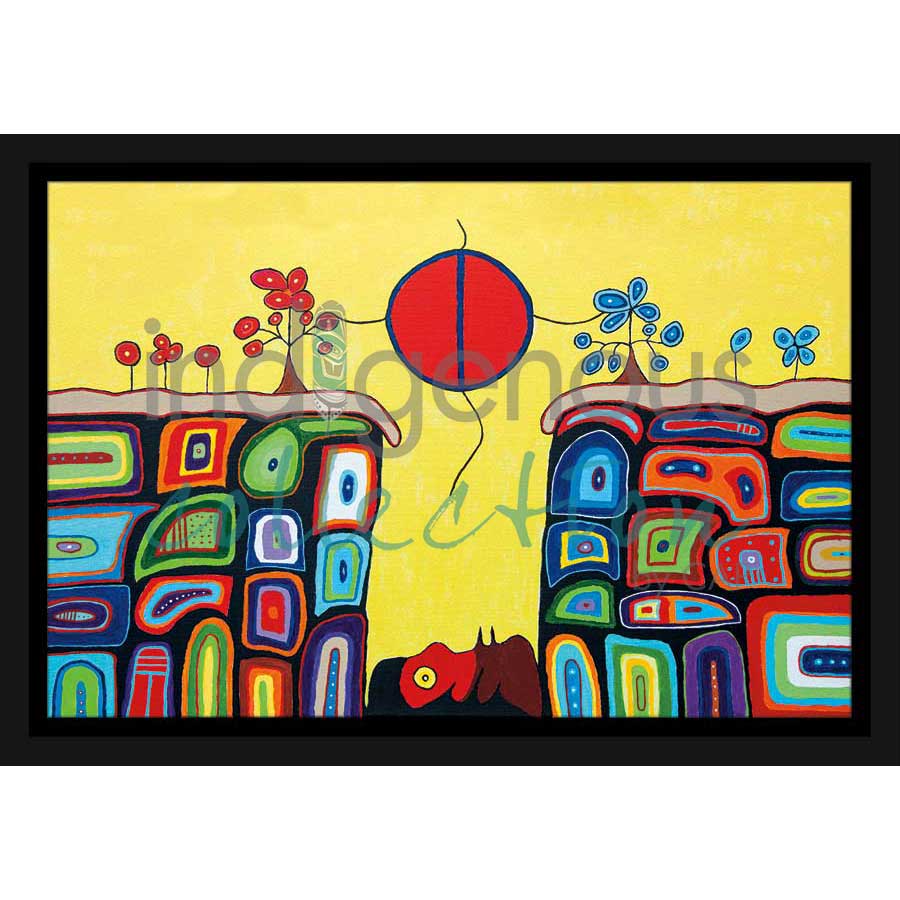 Which Way by artist Dave Pelletier - Cree/Nakota. Indigenous Collection