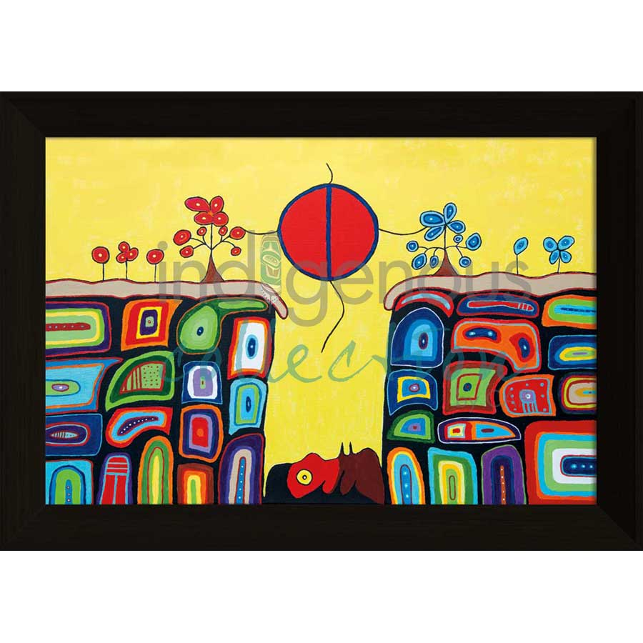 Which Way by artist Dave Pelletier - Cree/Nakota. Indigenous Collection