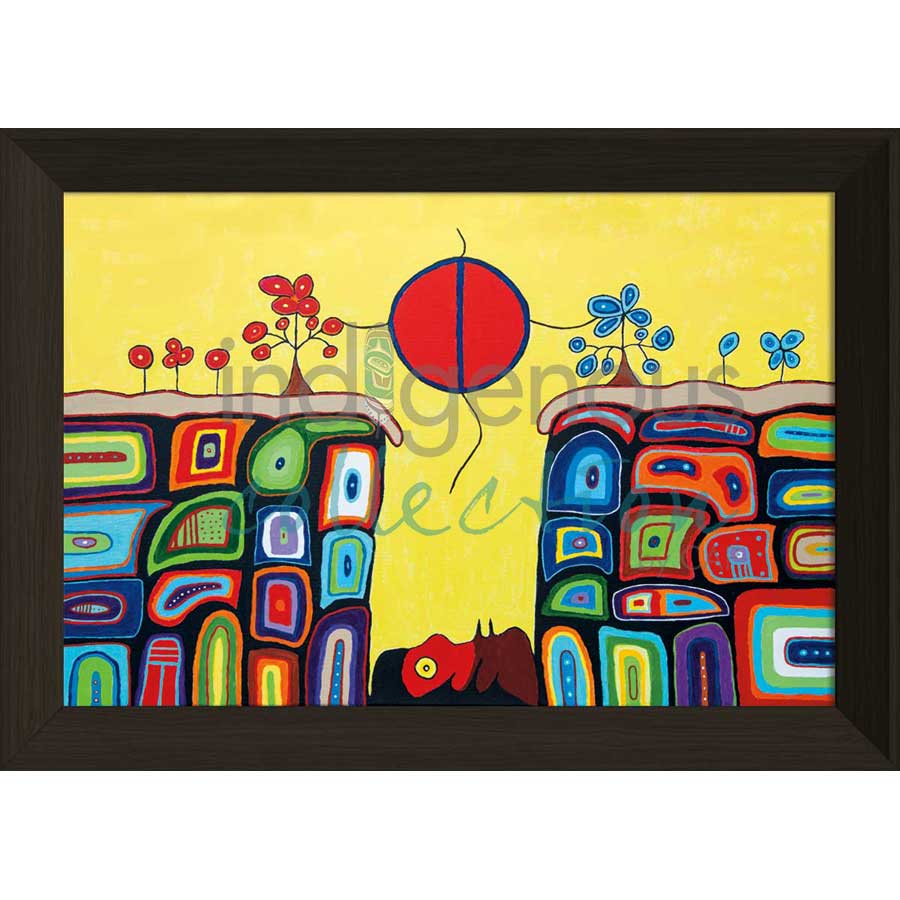 Which Way by artist Dave Pelletier - Cree/Nakota. Indigenous Collection