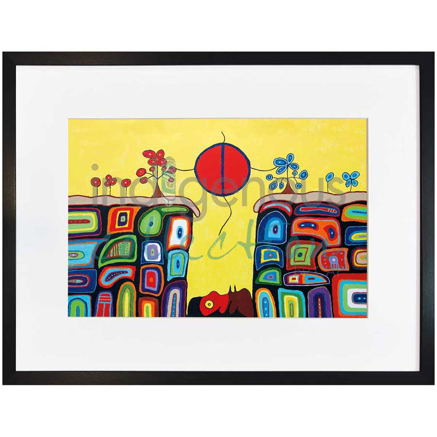 Which Way by artist Dave Pelletier - Cree/Nakota. Indigenous Collection