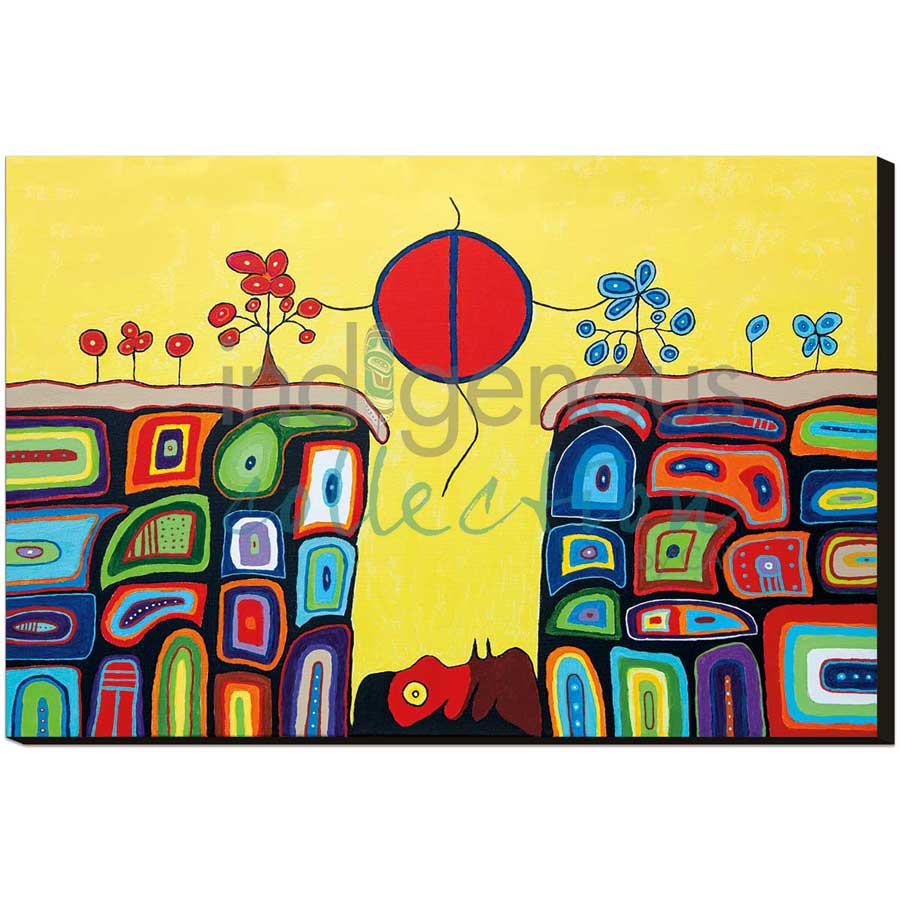 Which Way by artist Dave Pelletier - Cree/Nakota. Indigenous Collection
