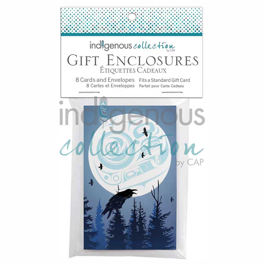 Raven Moon Gift Enclosure Cards by artist Mark Preston