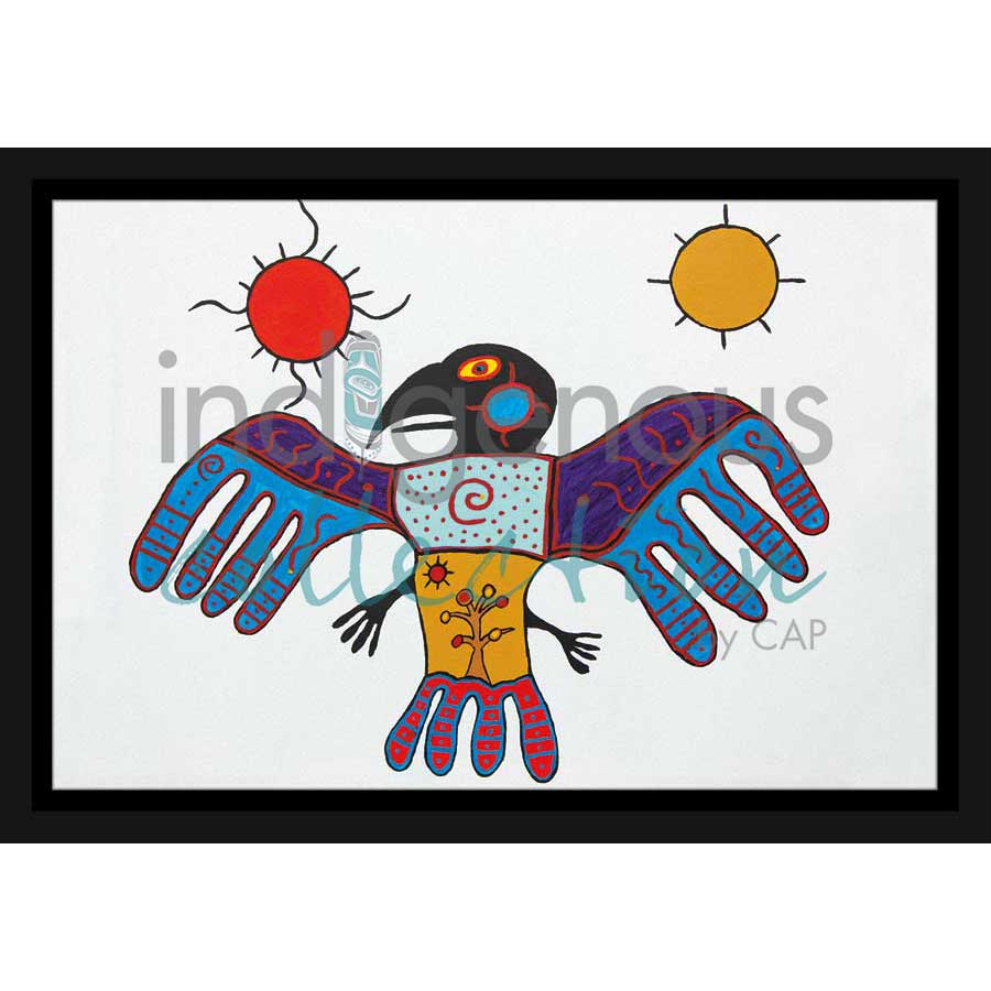 Thunderbird by artist Dave Pelletier - Cree/Nakota. Indigenous Collection