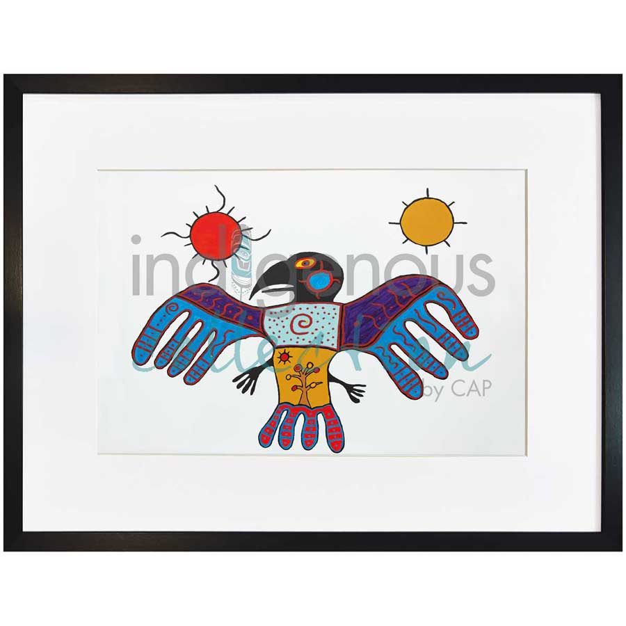 Thunderbird by artist Dave Pelletier - Cree/Nakota. Indigenous Collection