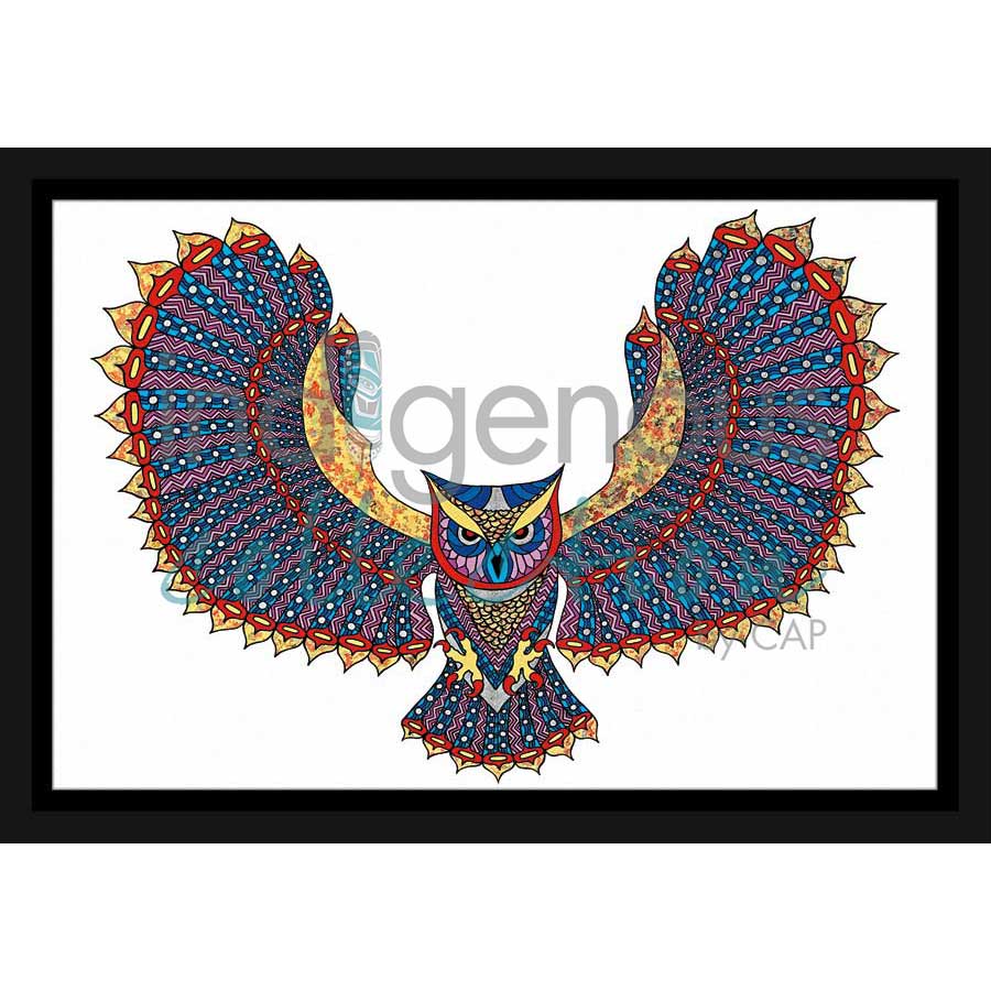 Going For It by artist Victoria McKinney - Echota Cherokee. Indigenous Collection