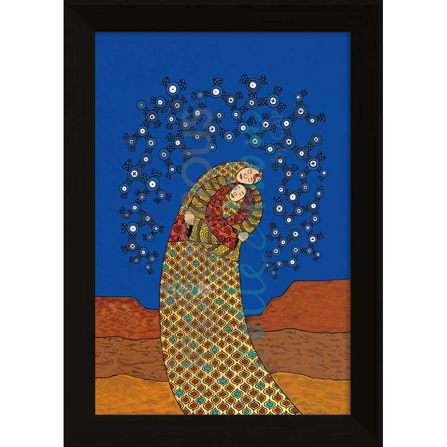 Under The Stars by artist Victoria McKinney - Echota Cherokee. Indigenous Collection