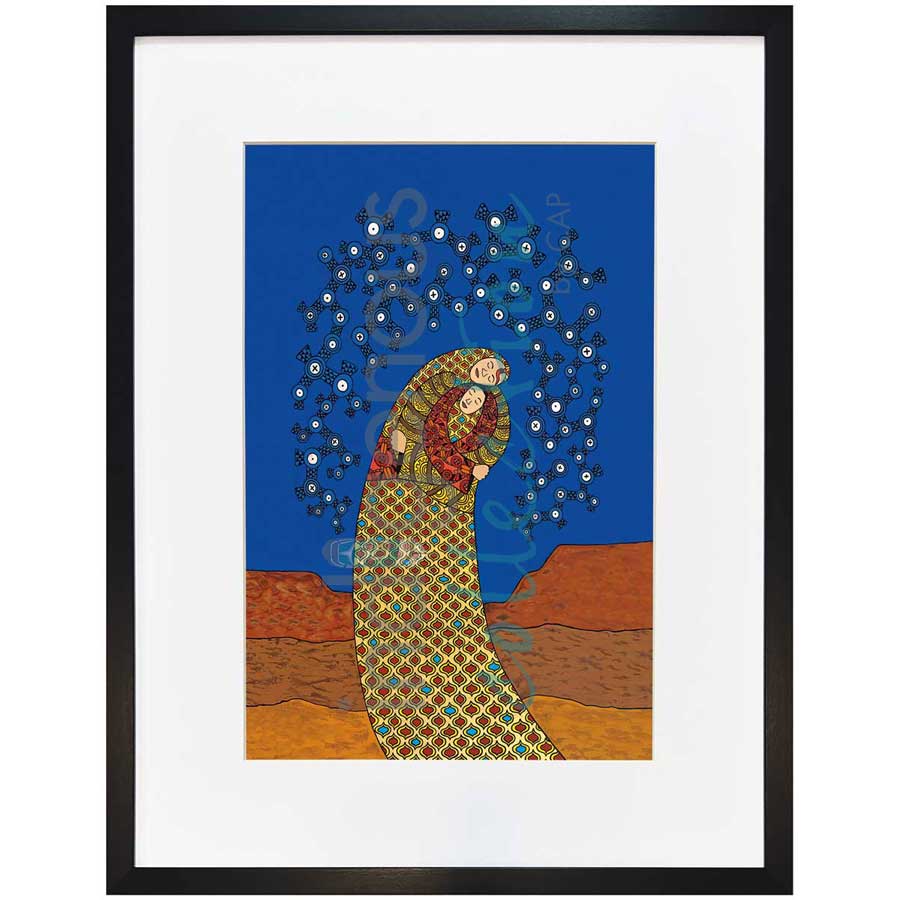 Under The Stars by artist Victoria McKinney - Echota Cherokee. Indigenous Collection