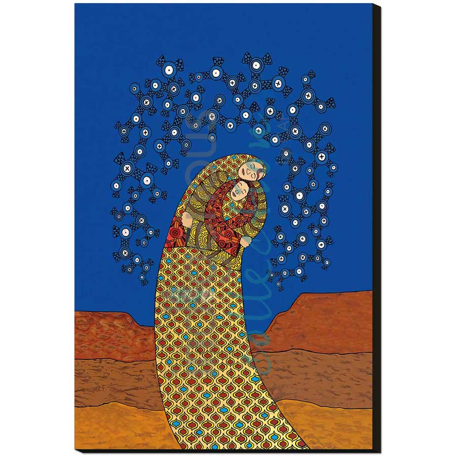 Under The Stars by artist Victoria McKinney - Echota Cherokee. Indigenous Collection