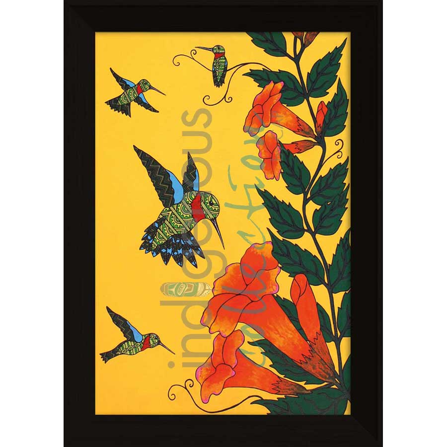 Walalu Dance by artist Victoria McKinney - Echota Cherokee. Indigenous Collection