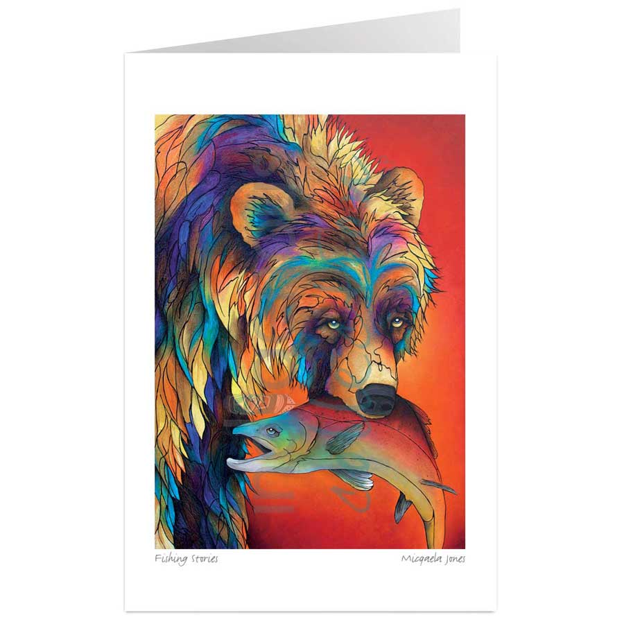 Fishing Stories by artist Micqaela Jones