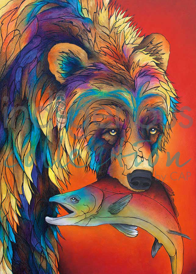 Fishing Stories by artist Micqaela Jones