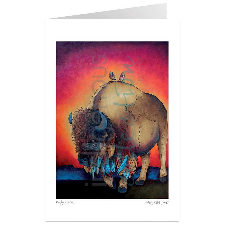 Ruby Dawn by artist Micqaela Jones