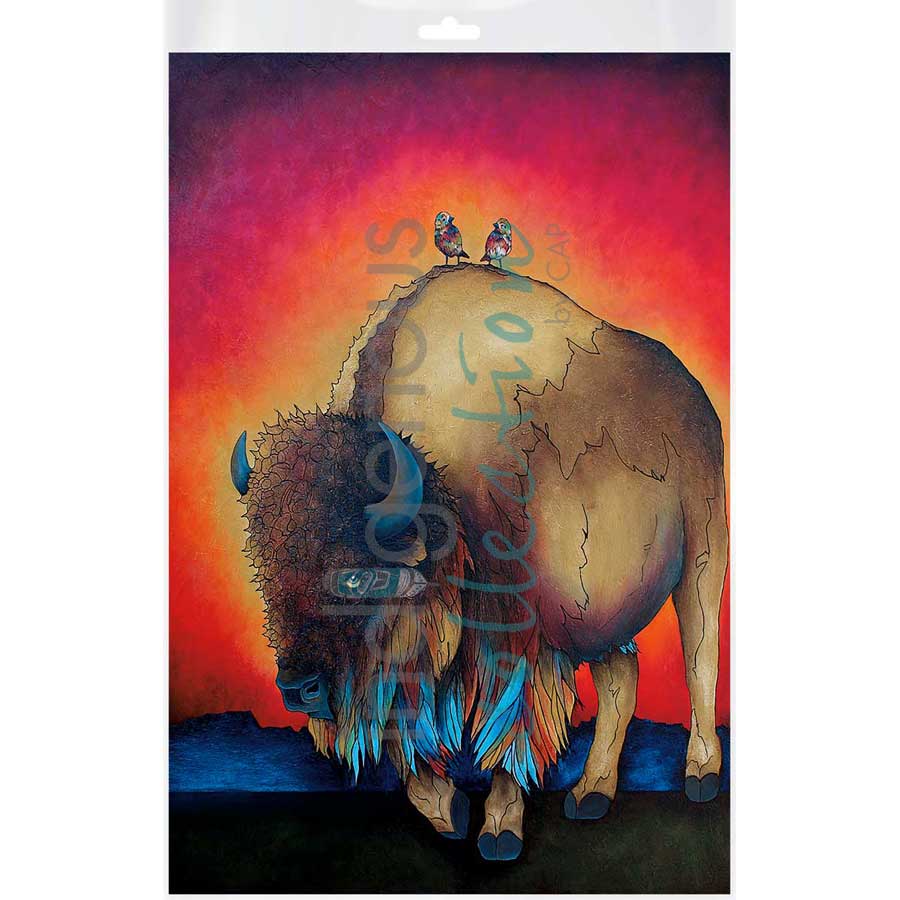 Ruby Dawn by artist Micqaela Jones - Te-Moak. Indigenous Collection
