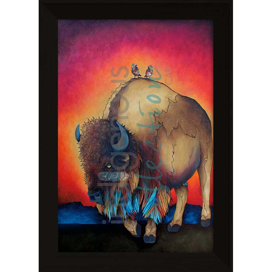 Ruby Dawn by artist Micqaela Jones - Te-Moak. Indigenous Collection