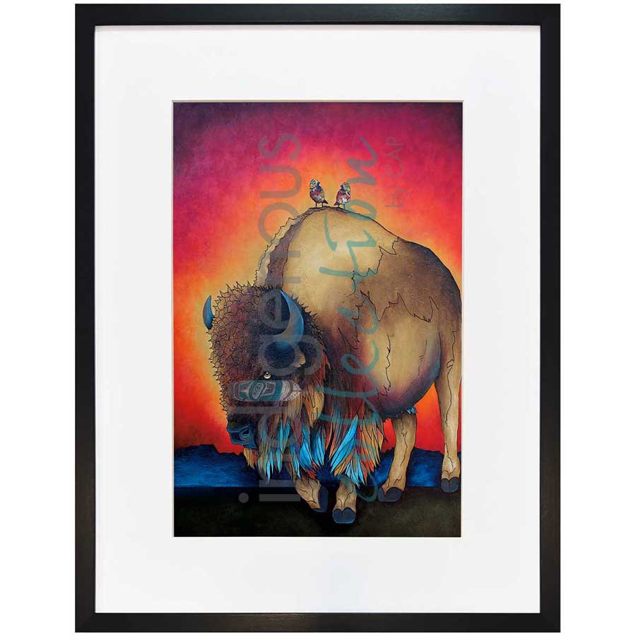 Ruby Dawn by artist Micqaela Jones - Te-Moak. Indigenous Collection