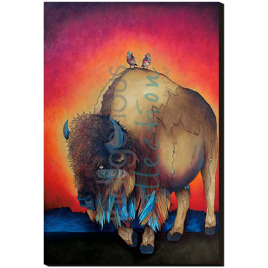 Ruby Dawn by artist Micqaela Jones - Te-Moak. Indigenous Collection