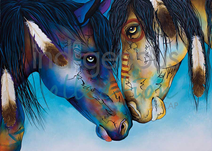 Kindred Spirits by artist Micqaela Jones