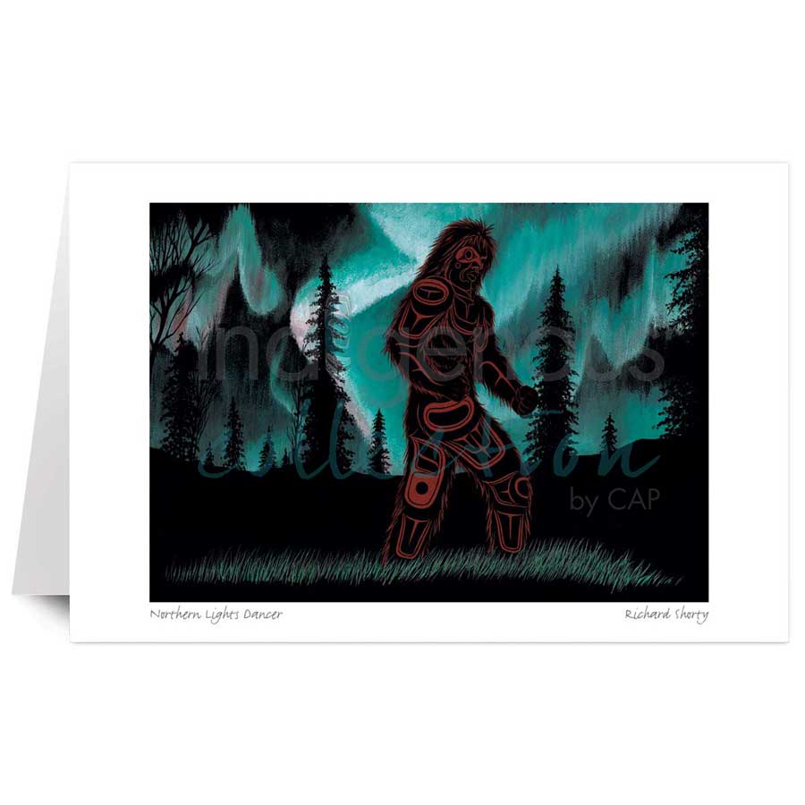 Northern Lights Dancer by artist Richard Shorty