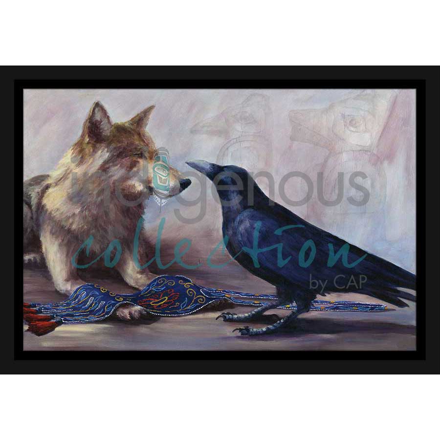 A Gifting by artist Jean Taylor - Tlingit. Indigenous Collection