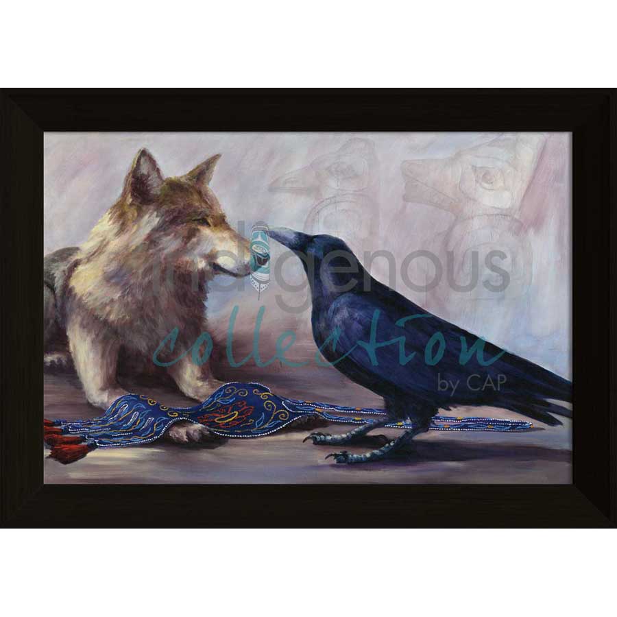 A Gifting by artist Jean Taylor - Tlingit. Indigenous Collection