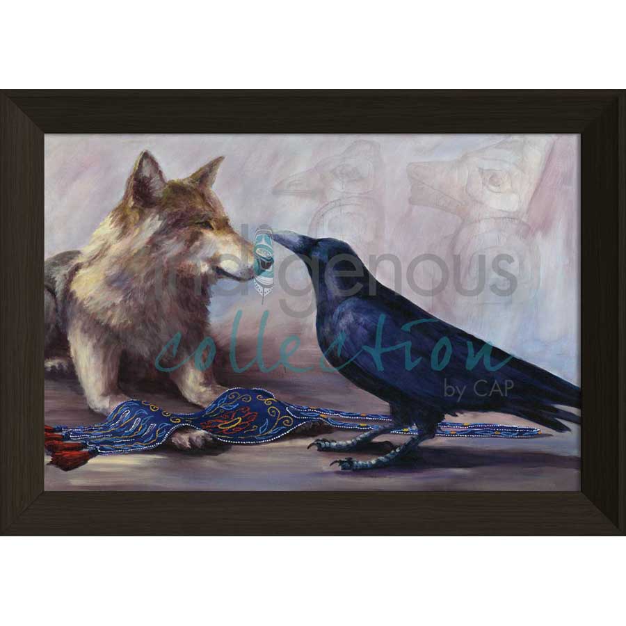 A Gifting by artist Jean Taylor - Tlingit. Indigenous Collection