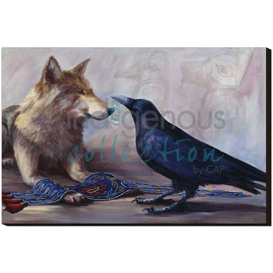 A Gifting by artist Jean Taylor - Tlingit. Indigenous Collection