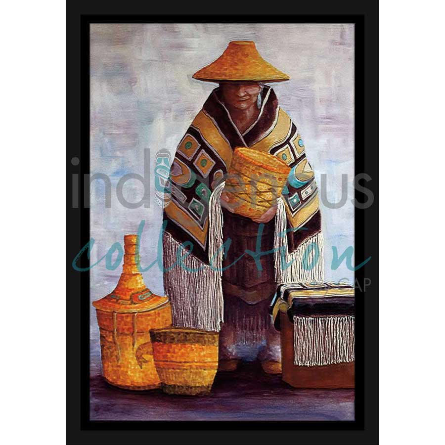 A Lifetime of Creating by artist Jean Taylor - Tlingit. Indigenous Collection