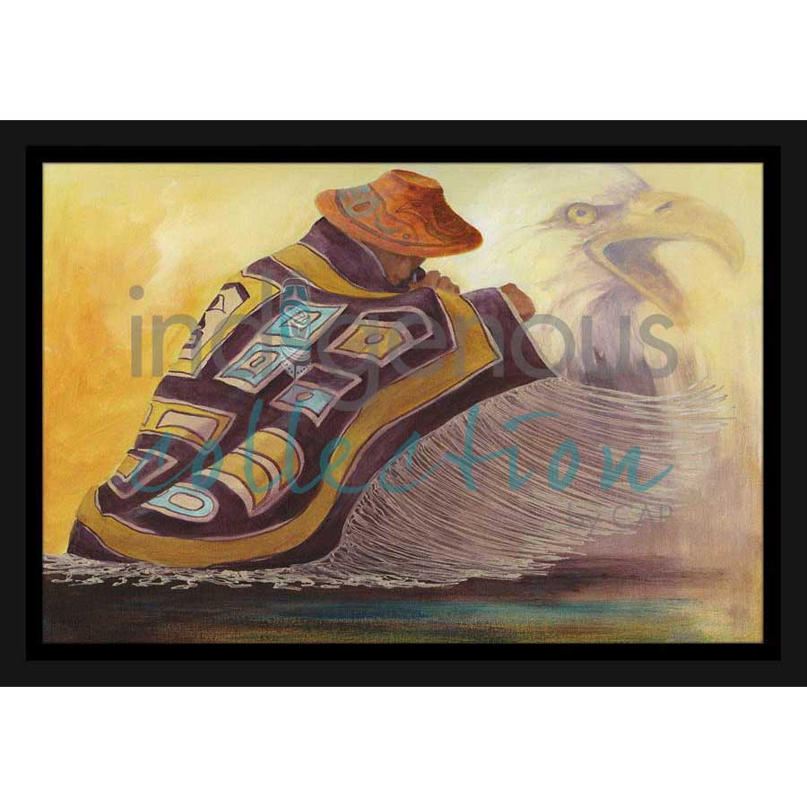 At One With Spirit by artist Jean Taylor - Tlingit. Indigenous Collection