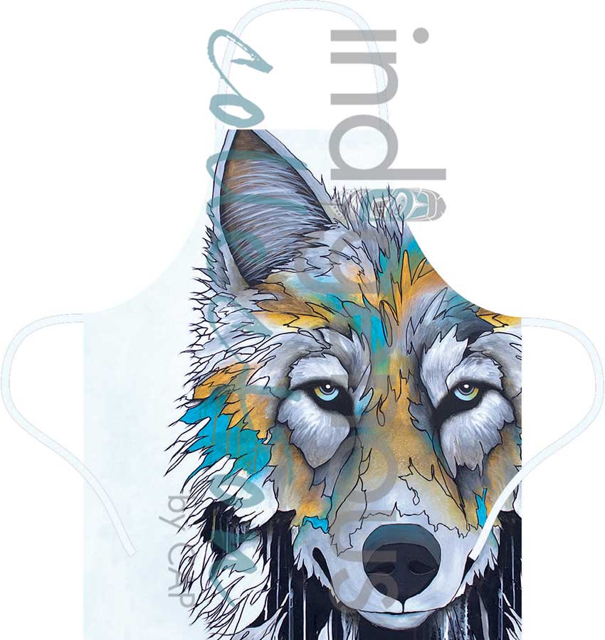 Alpha Aprons by artist Micqaela Jones