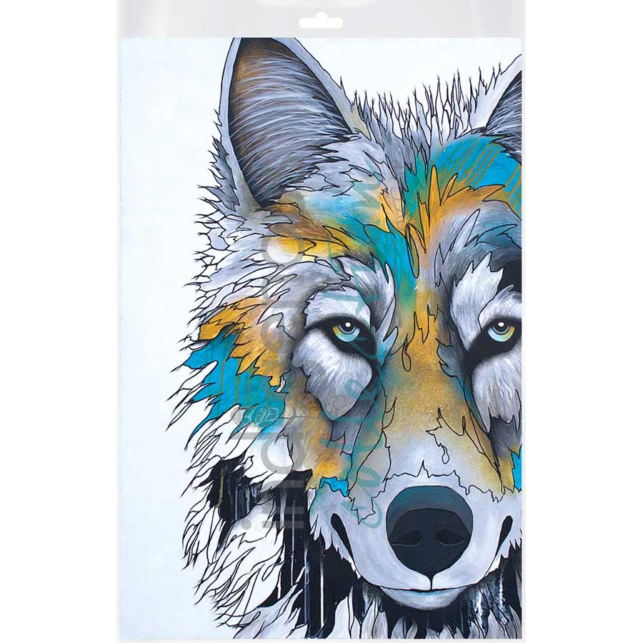 Alpha by artist Micqaela Jones - Te-Moak. Indigenous Collection