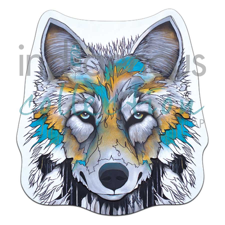 Alpha 3D Magnets by artist Micqaela Jones. Indigenous Collection.