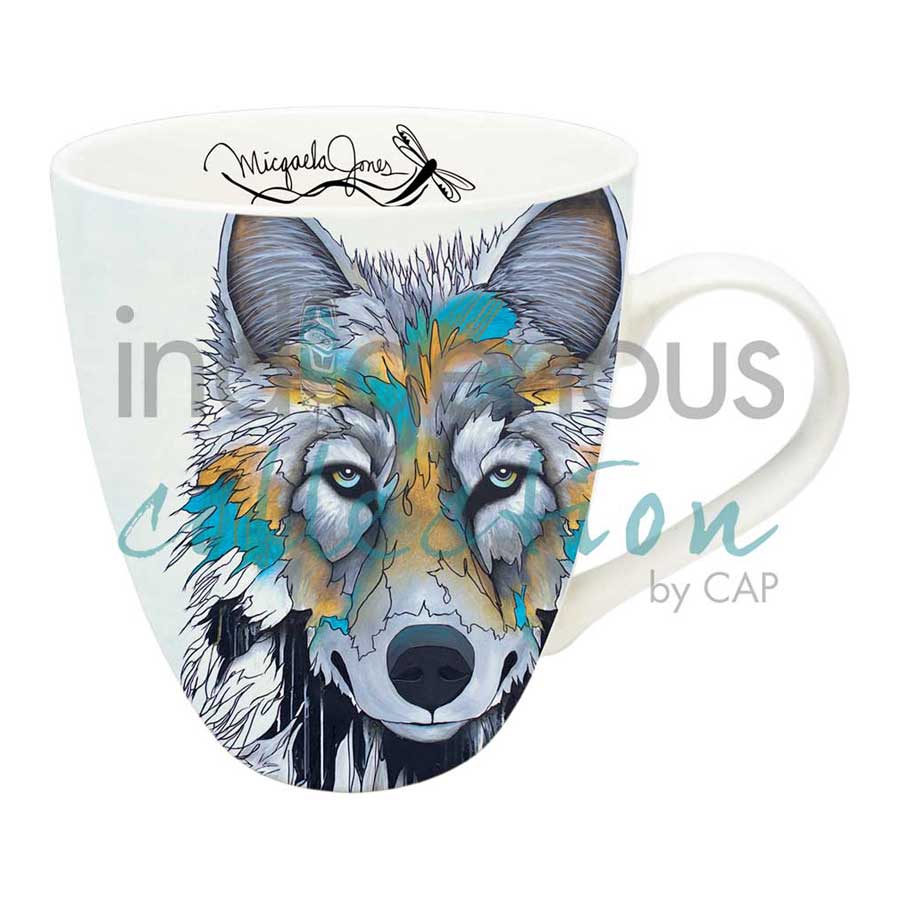 Alpha 18 oz. Signature Mug by artist Micqaela Jones
