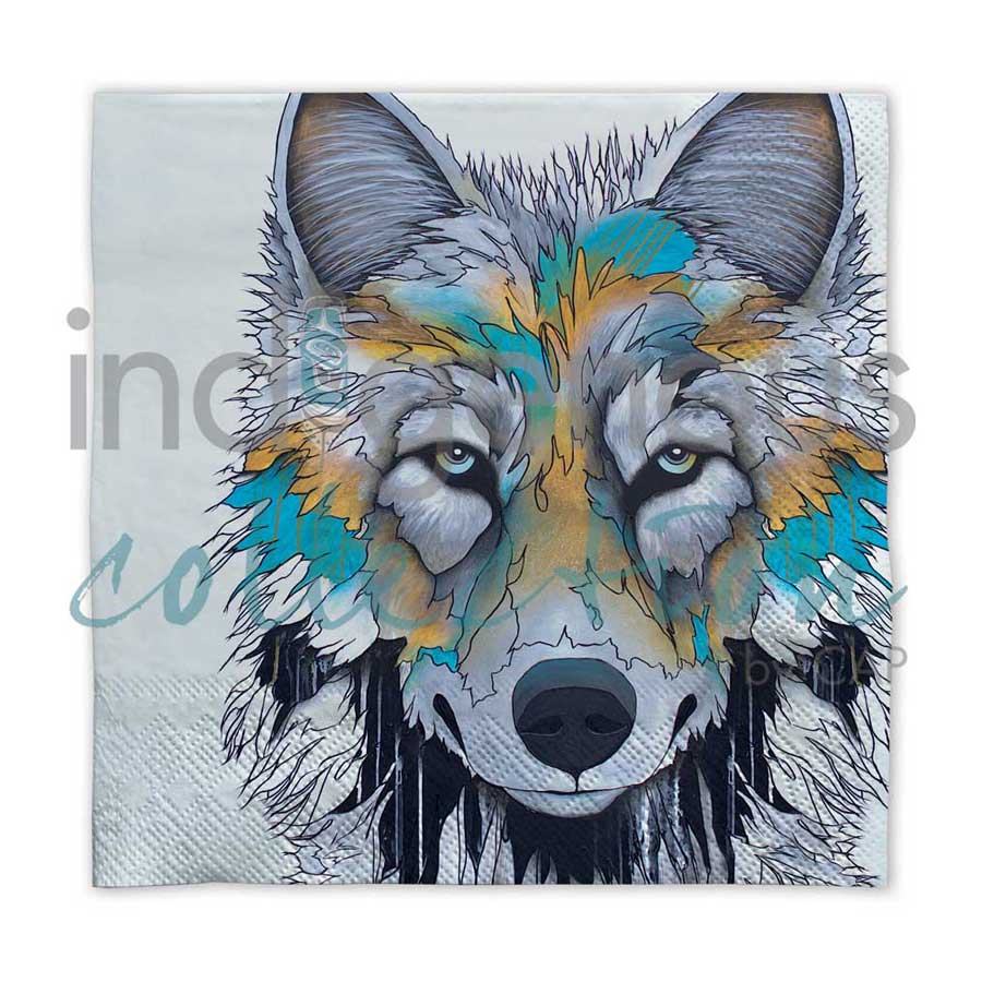 Alpha napkins by artist Micqaela Jones