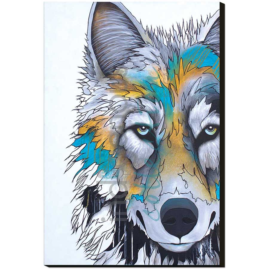 Alpha by artist Micqaela Jones - Te-Moak. Indigenous Collection