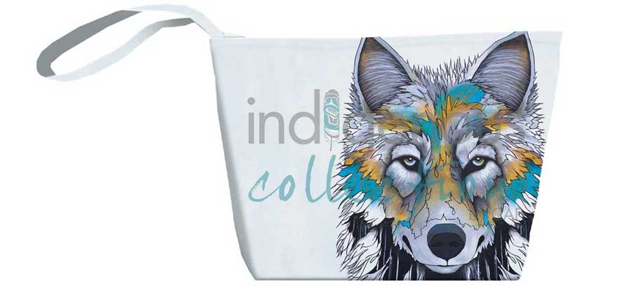 Alpha Small Tote Bag by artist Micqaela Jones
