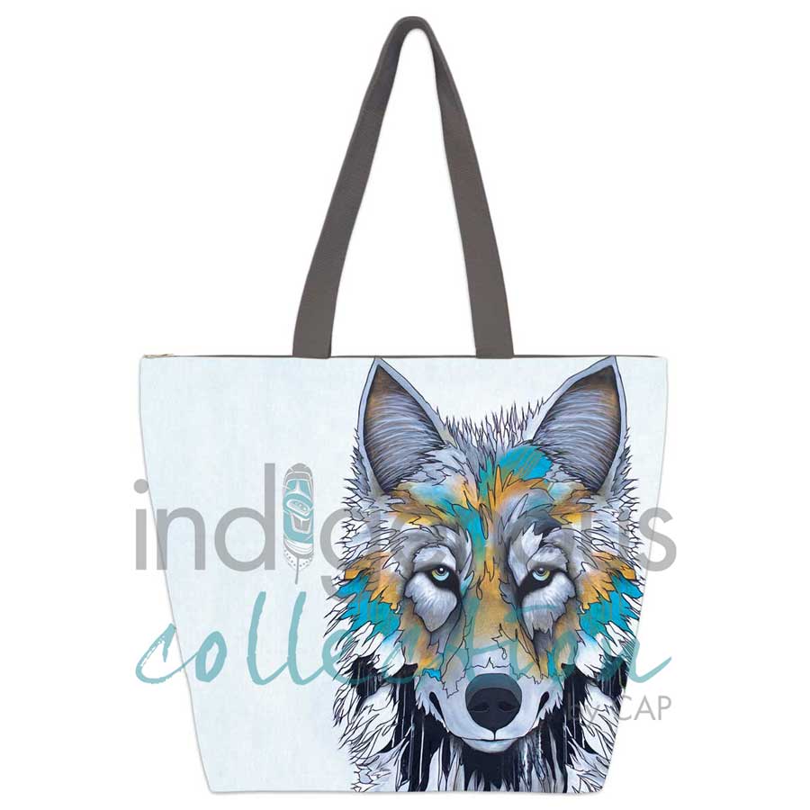 Alpha Tote Bag by artist Micqaela Jones