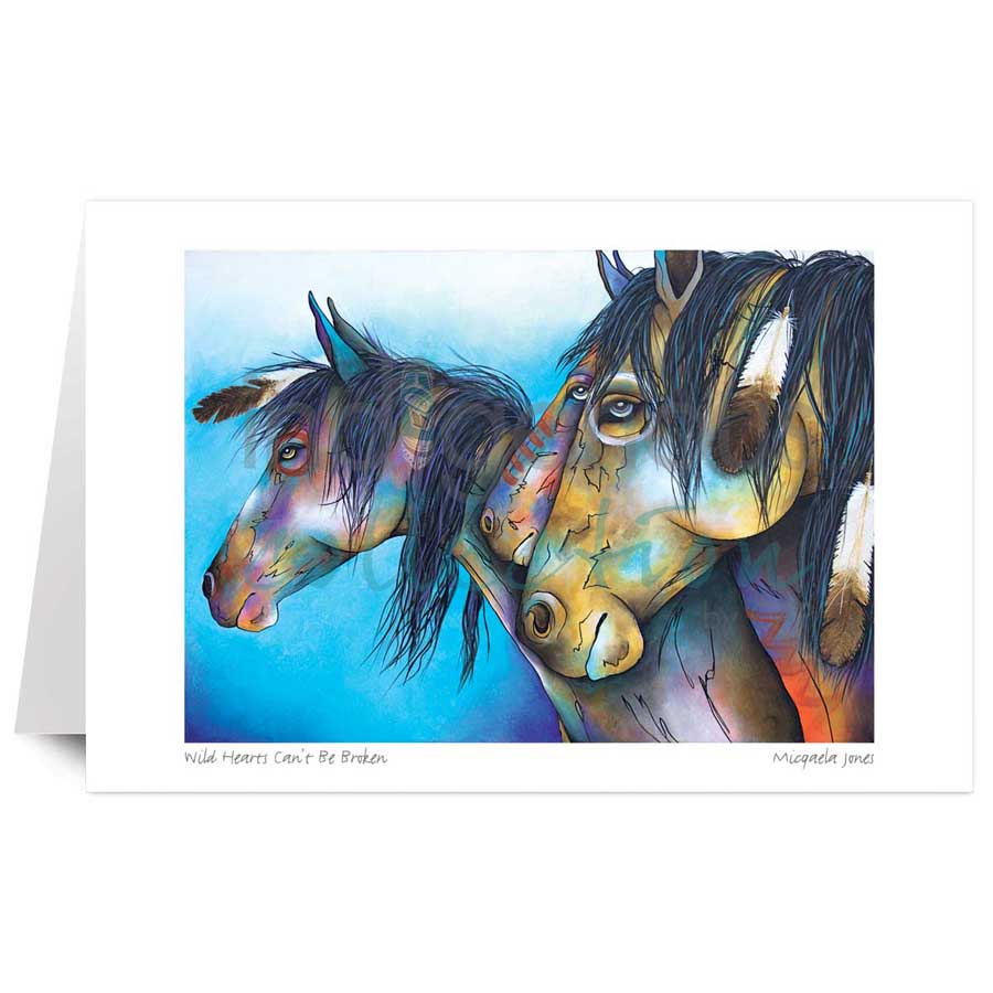 Wild Hearts Can't Be Broken by artist Micqaela Jones