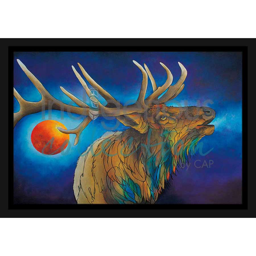 Breaking the Silence by artist Micqaela Jones - Te-Moak. Indigenous Collection