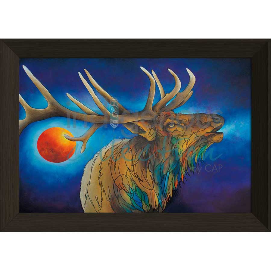 Breaking the Silence by artist Micqaela Jones - Te-Moak. Indigenous Collection