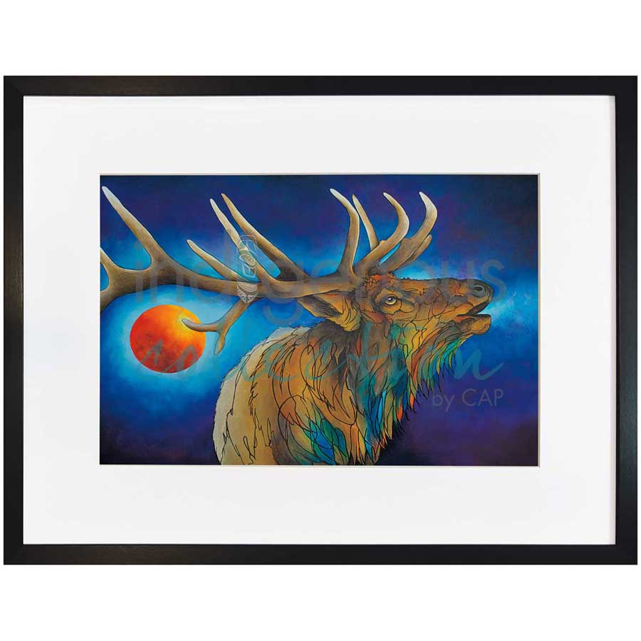 Breaking the Silence by artist Micqaela Jones - Te-Moak. Indigenous Collection