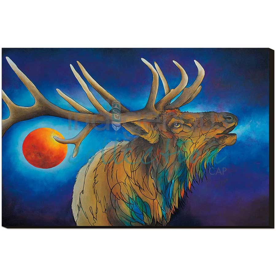 Breaking the Silence by artist Micqaela Jones - Te-Moak. Indigenous Collection
