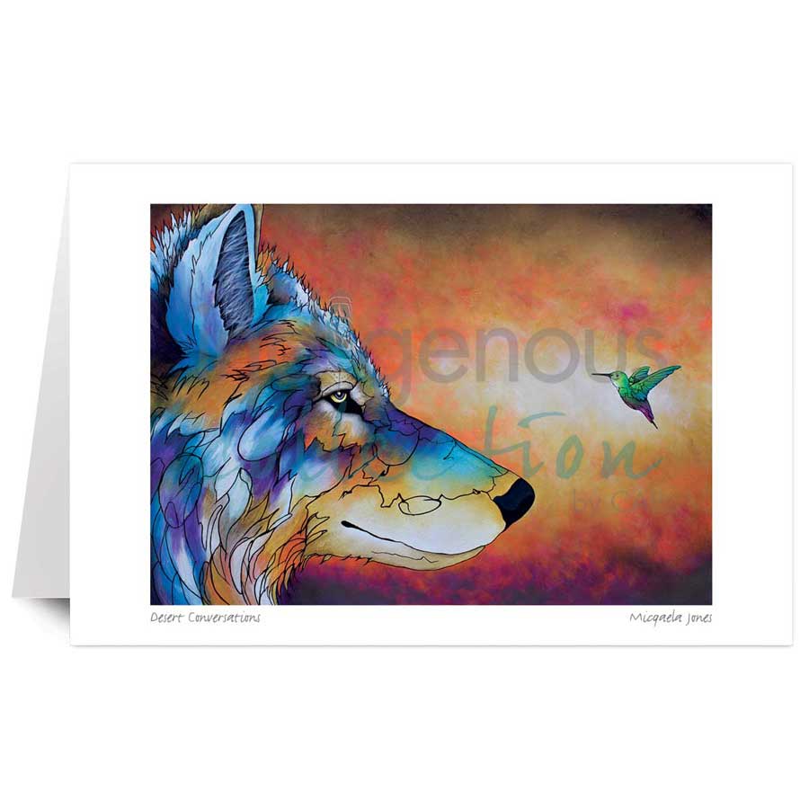 Desert Conversations by artist Micqaela Jones