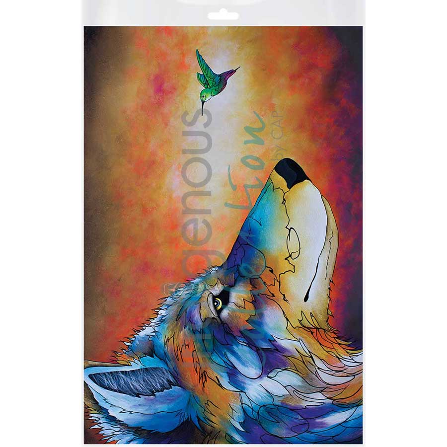 Desert Conversations by artist Micqaela Jones - Te-Moak. Indigenous Collection